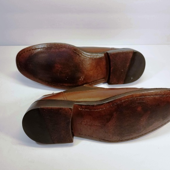 EUC. Cole Haan All Leather Slip On Loafers 10.5M - Picture 7 of 8